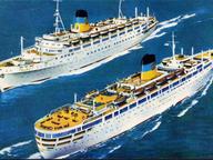 OLYMPIA med OUEEN ANNA MARIA (närmast)